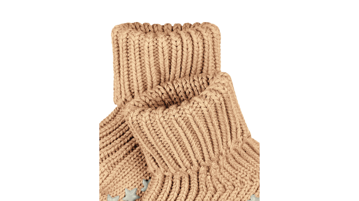 Baby-Socken, Einzelansicht, umgeschlagener elastischer Bund, Detailansicht