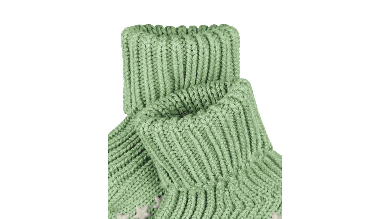 Baby-Socken, Einzelansicht, umgeschlagener elastischer Bund, Detailansicht