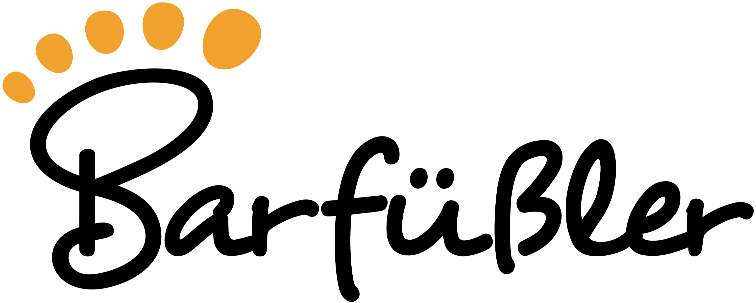 Barfüßler Logo - Wort Bild Marke