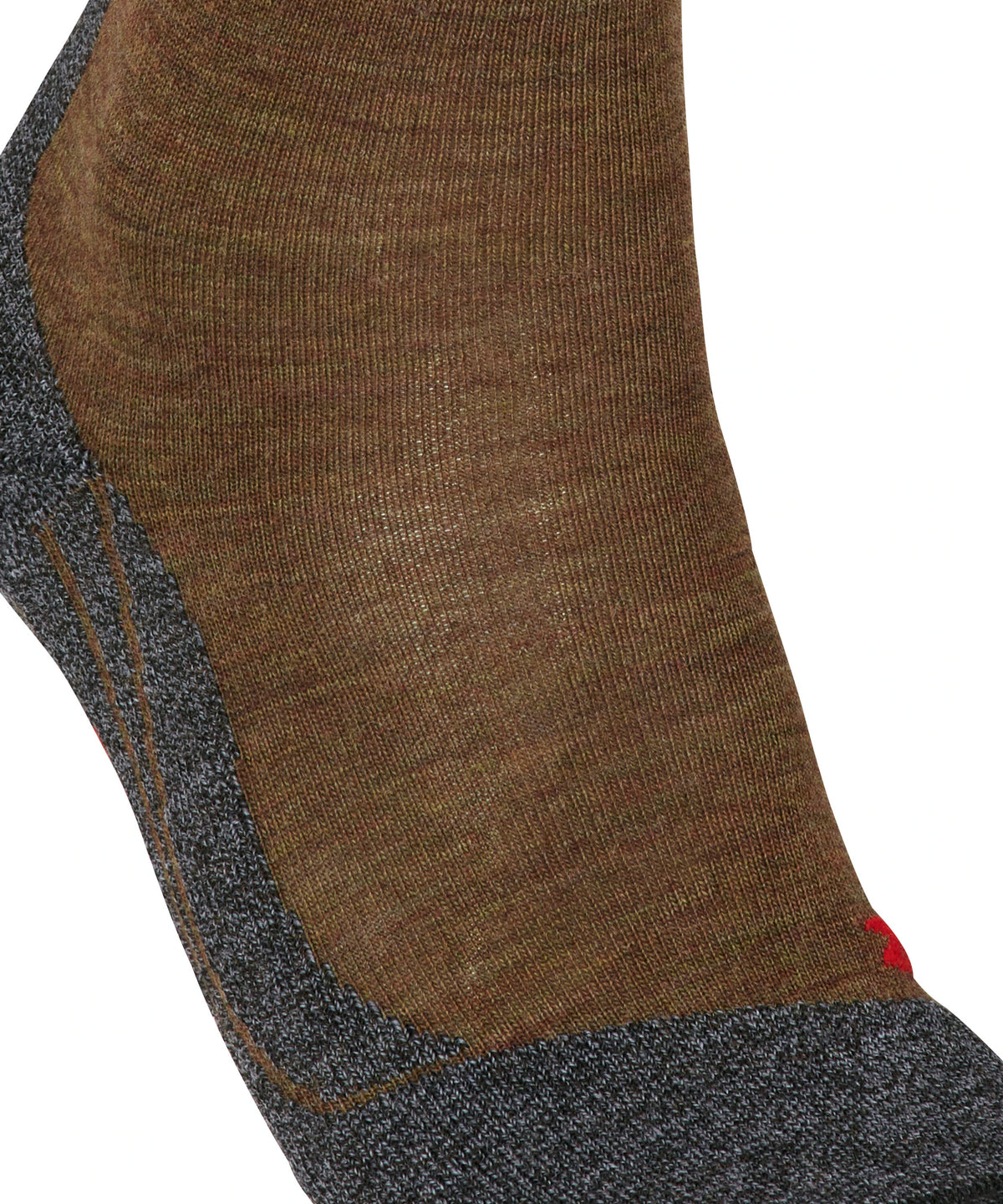 Wandersocken für Erwachsene mit mittlerem Schaft, Detailansicht.