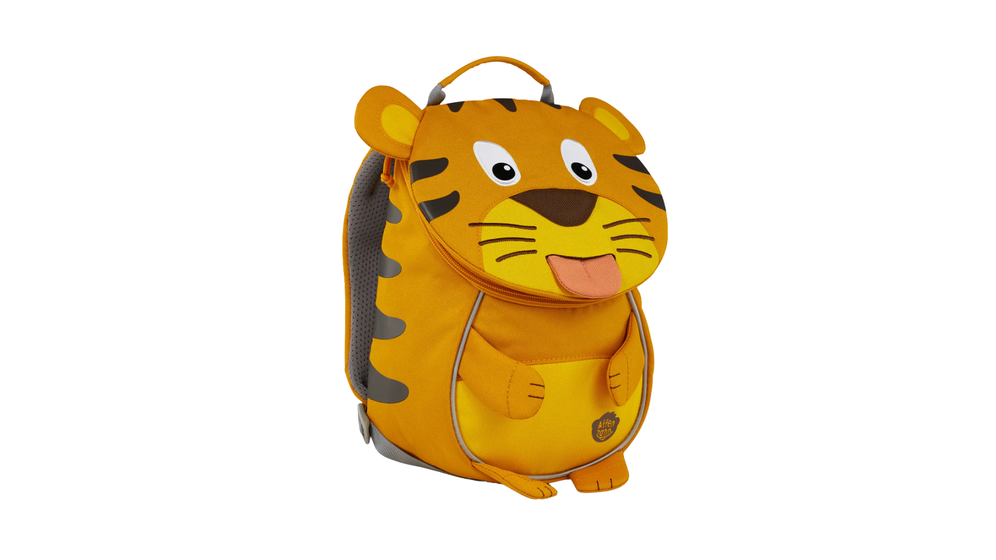 Kindergartenrucksack in Tierform (Tiger), Seitenansicht