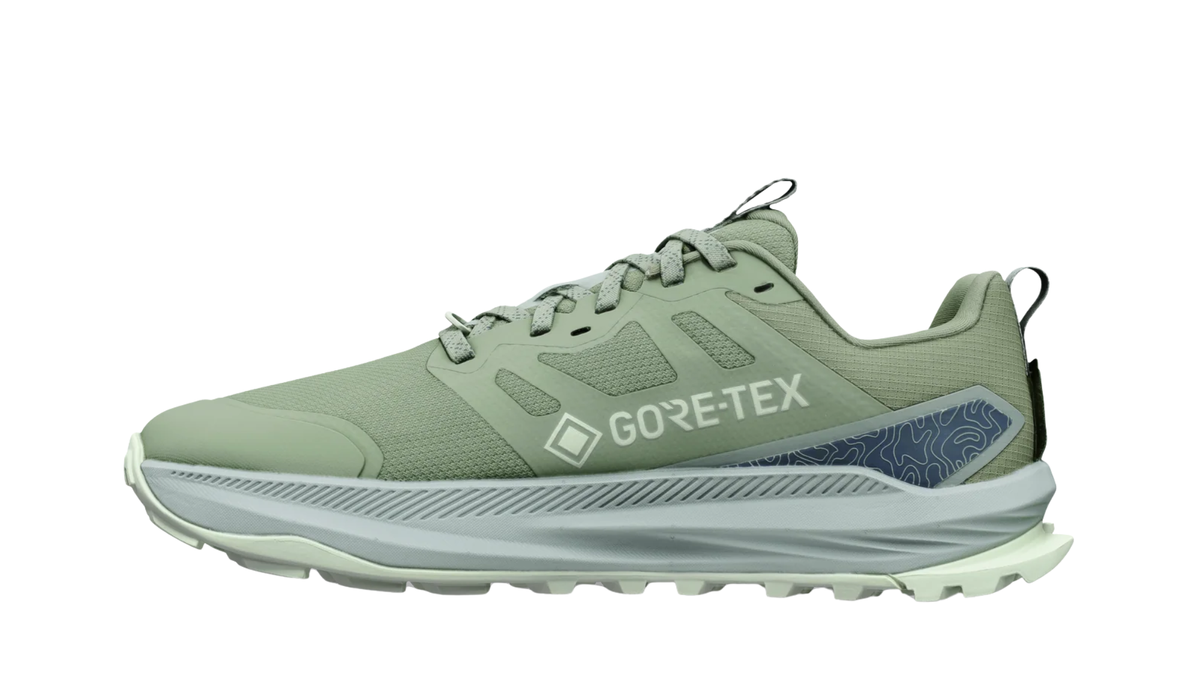 Trailrunning- und Wanderschuh für Erwachsene mit Schnürung, breiter Zehenbox und profilierter Sohle, Seitenansicht innen