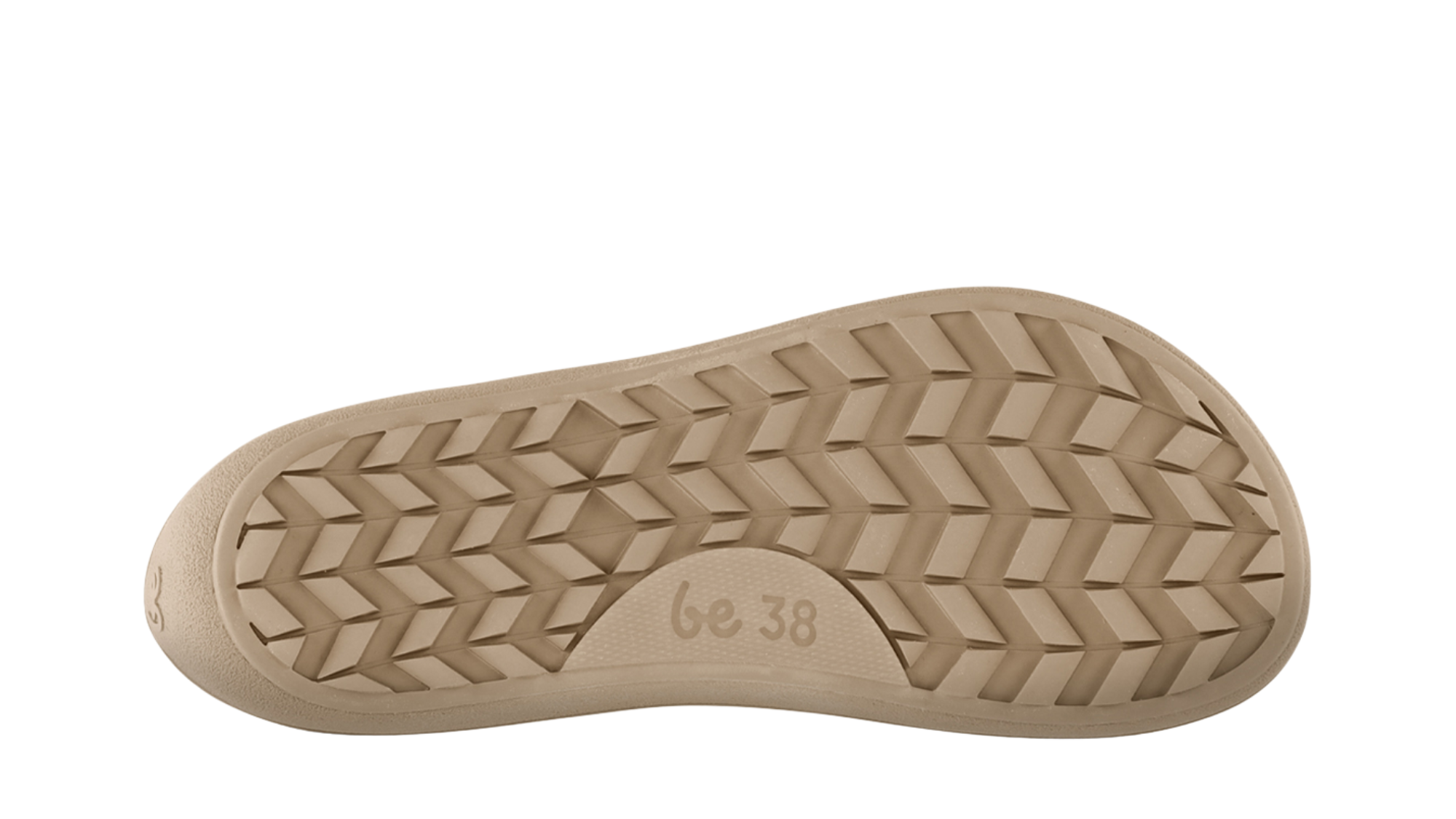 Barfußwinterschuh, Sohlenansicht mit griffigem Profil für winterliche Untergründe.