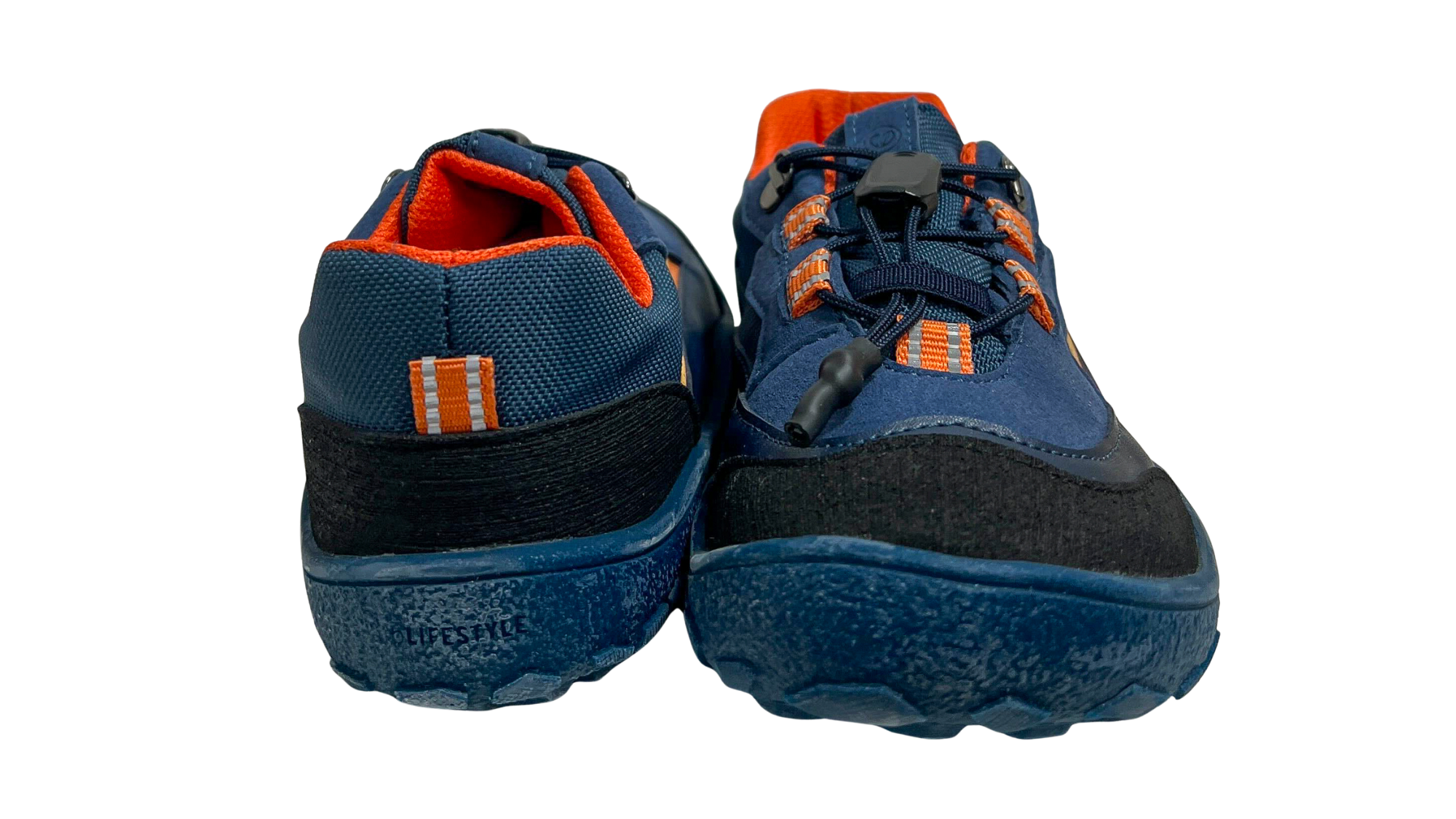 Barfußschuhe als Paar mit geschlossener Ferse, Rückansicht