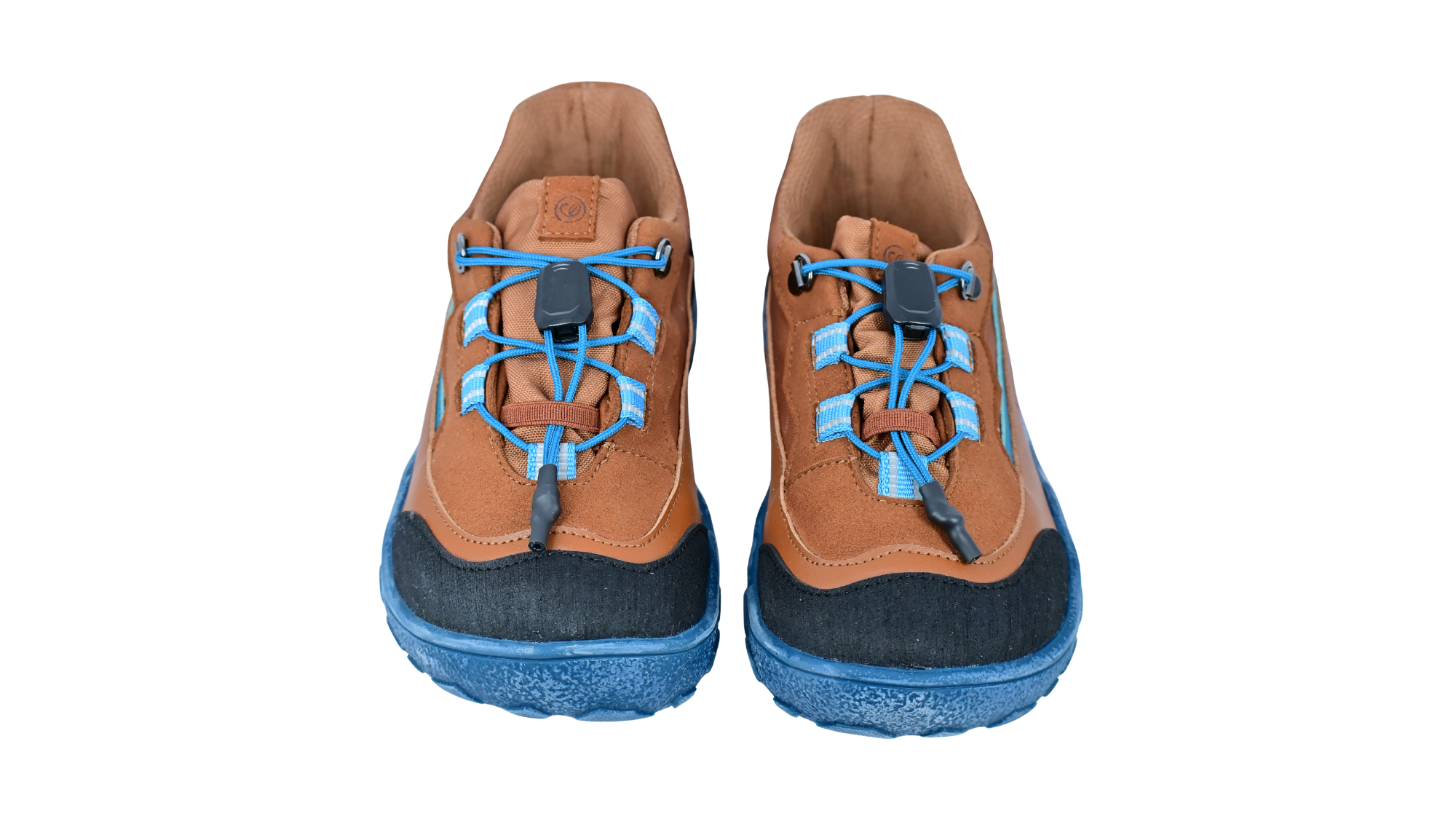 Barfußschuhe als Paar mit Schnellverschluss, breite Zehenbox, Draufsicht