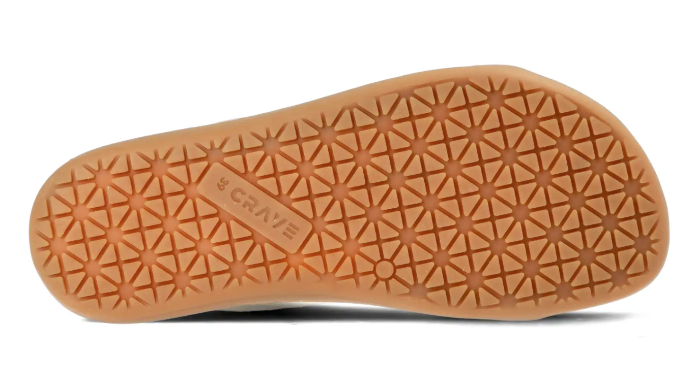 Barfußschuh für Kinder mit Schnürung, breiter Zehenbox, flexibler Sohle mit Profil, geschlossenen Zehen und Ferse, Ansicht von unten