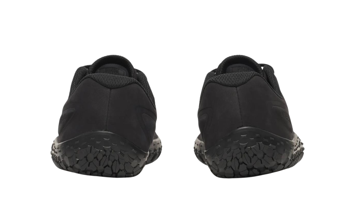 Barfußschuh für Erwachsene als Paar mit geschlossener Ferse, Rückansicht