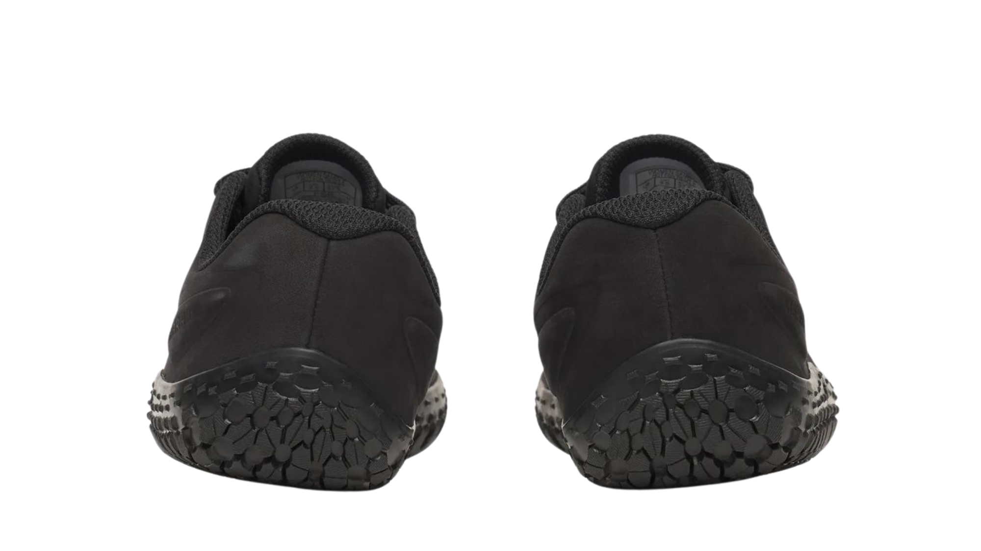Barfußschuh für Erwachsene als Paar mit geschlossener Ferse, Rückansicht