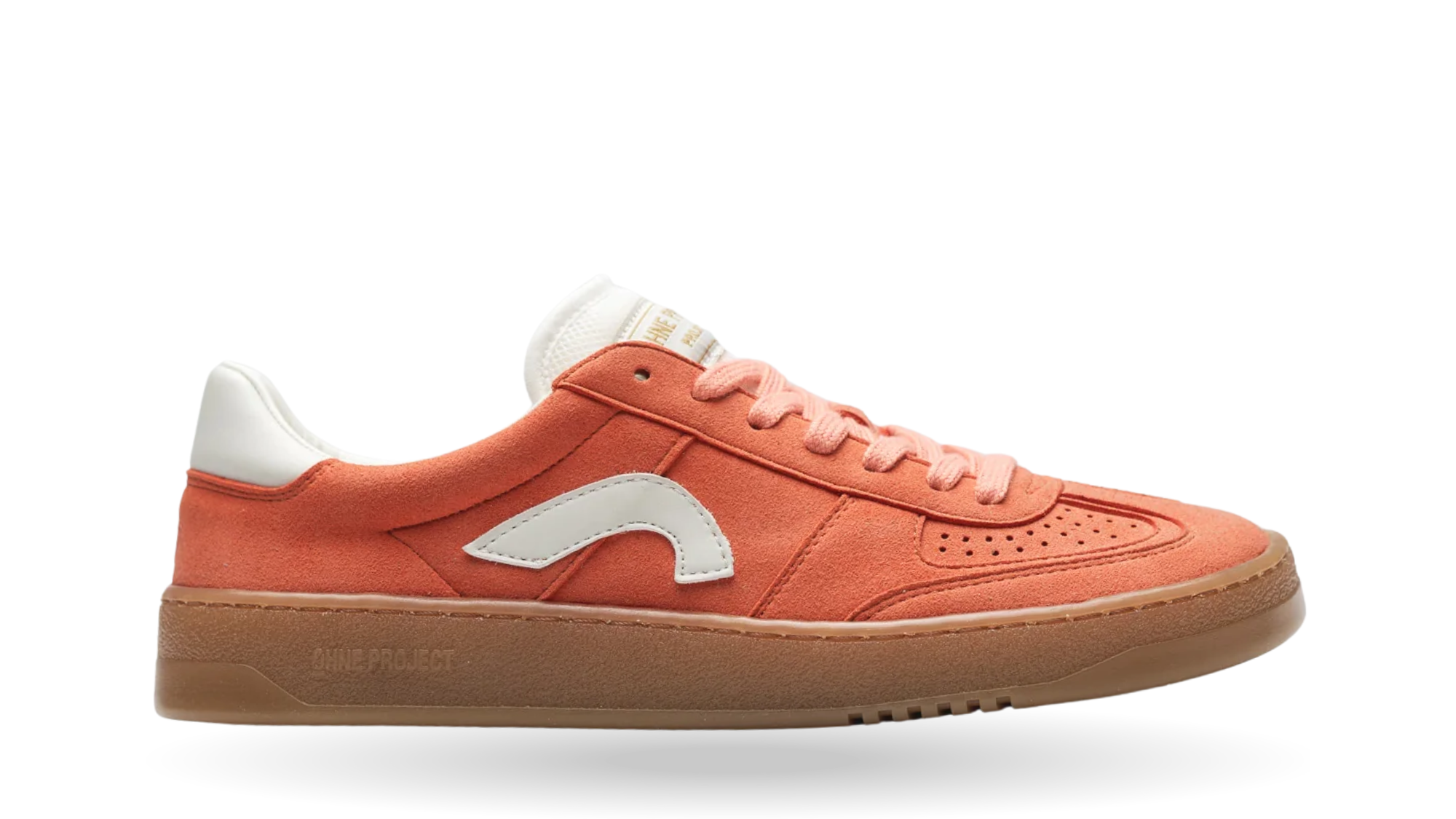 Barfußschuh, geschlossene Zehen und geschlossener Fersenbereich, Schnürung, flexible Sohle, Einzelschuh, Seitenansicht außen