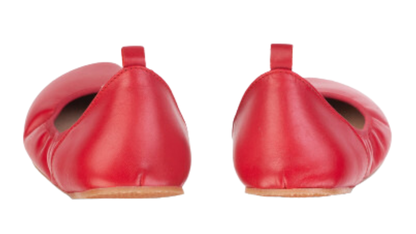 Barfußschuh, geschlossene Zehen und geschlossener Fersenbereich, Riemen mit Schnalle, breite Zehenbox, als Paar, Rückansicht