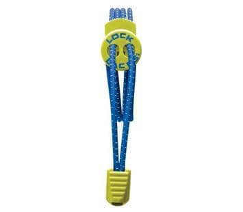 Schnellschnürsystem mit elastischen Schnürbändern und Stopper, Draufsicht