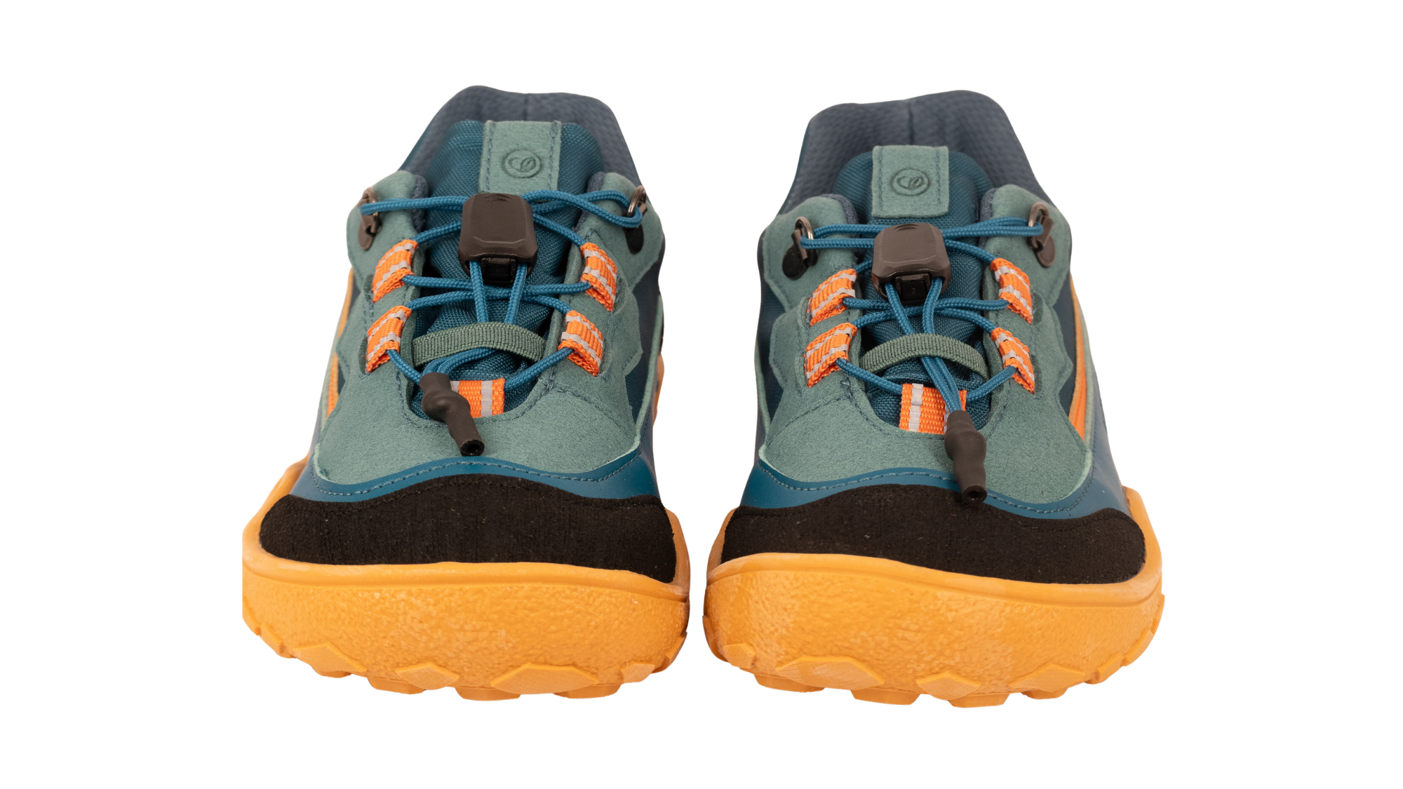 Barfußschuhe als Paar mit Schnellverschluss, breite Zehenbox, Draufsicht