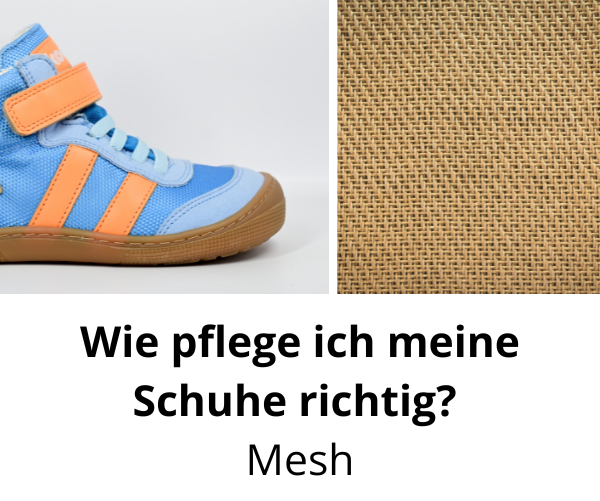Wie pflege ich meine Schuhe richtig? - Mesh