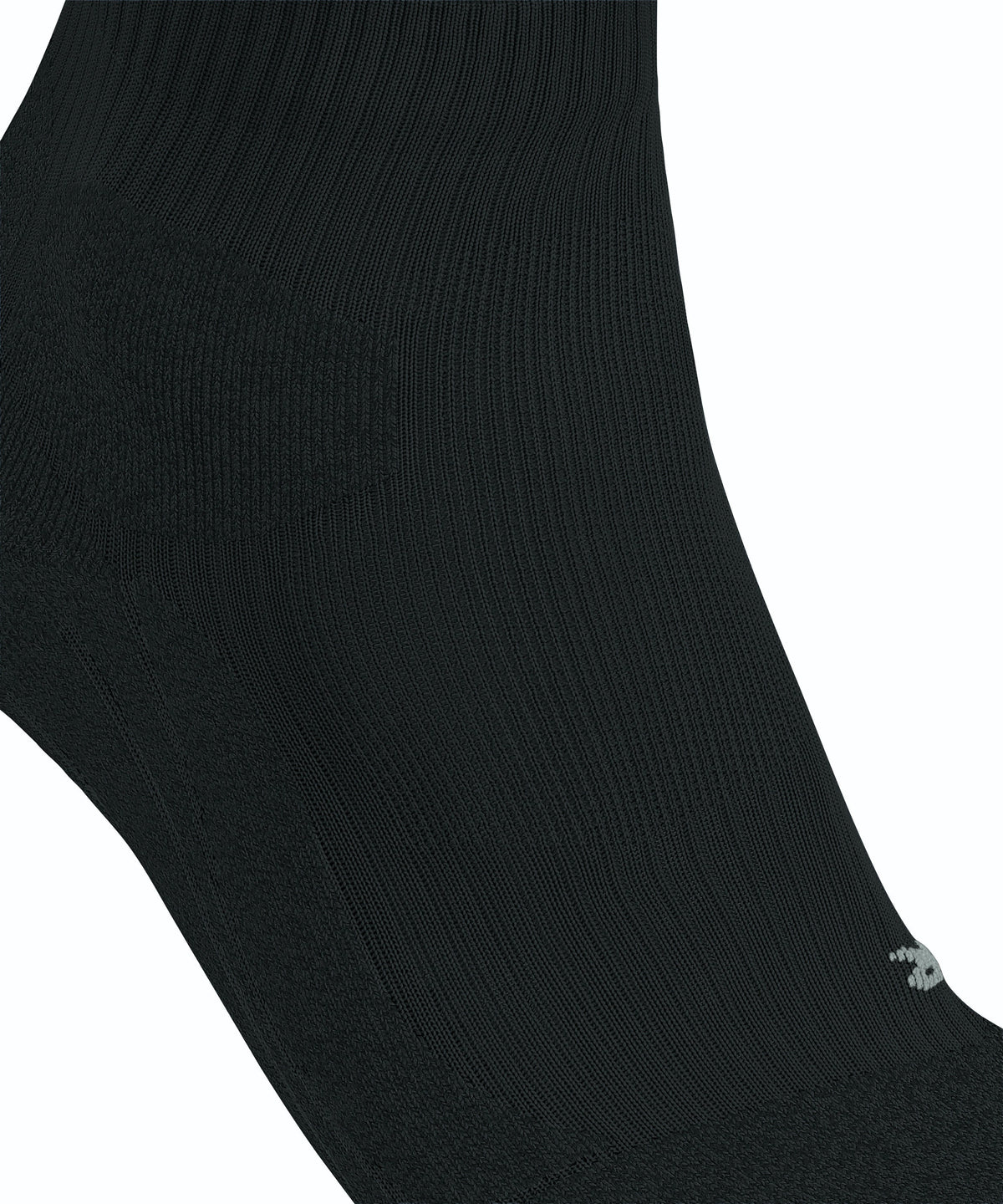 Erwachsenen-Socken, Einzelansicht, Schaft und Materialstruktur, Detailansicht