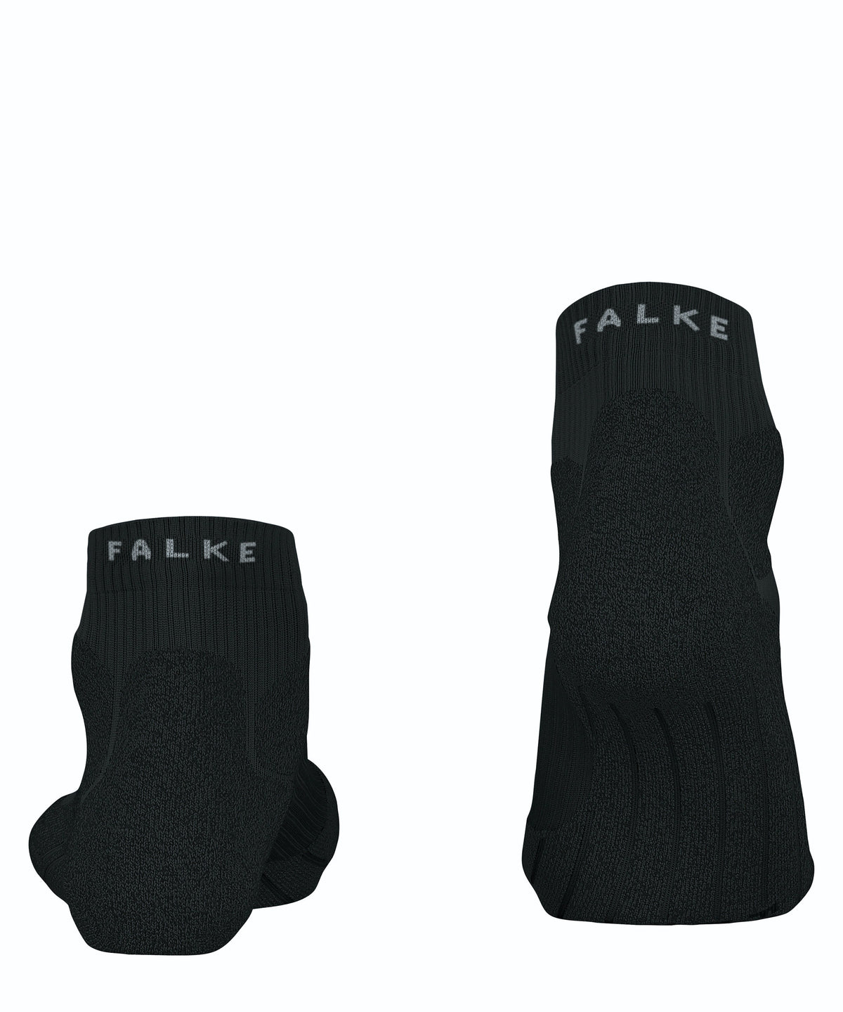 Erwachsenen-Socken, Paaransicht, Rückansicht mit Fersenbereich