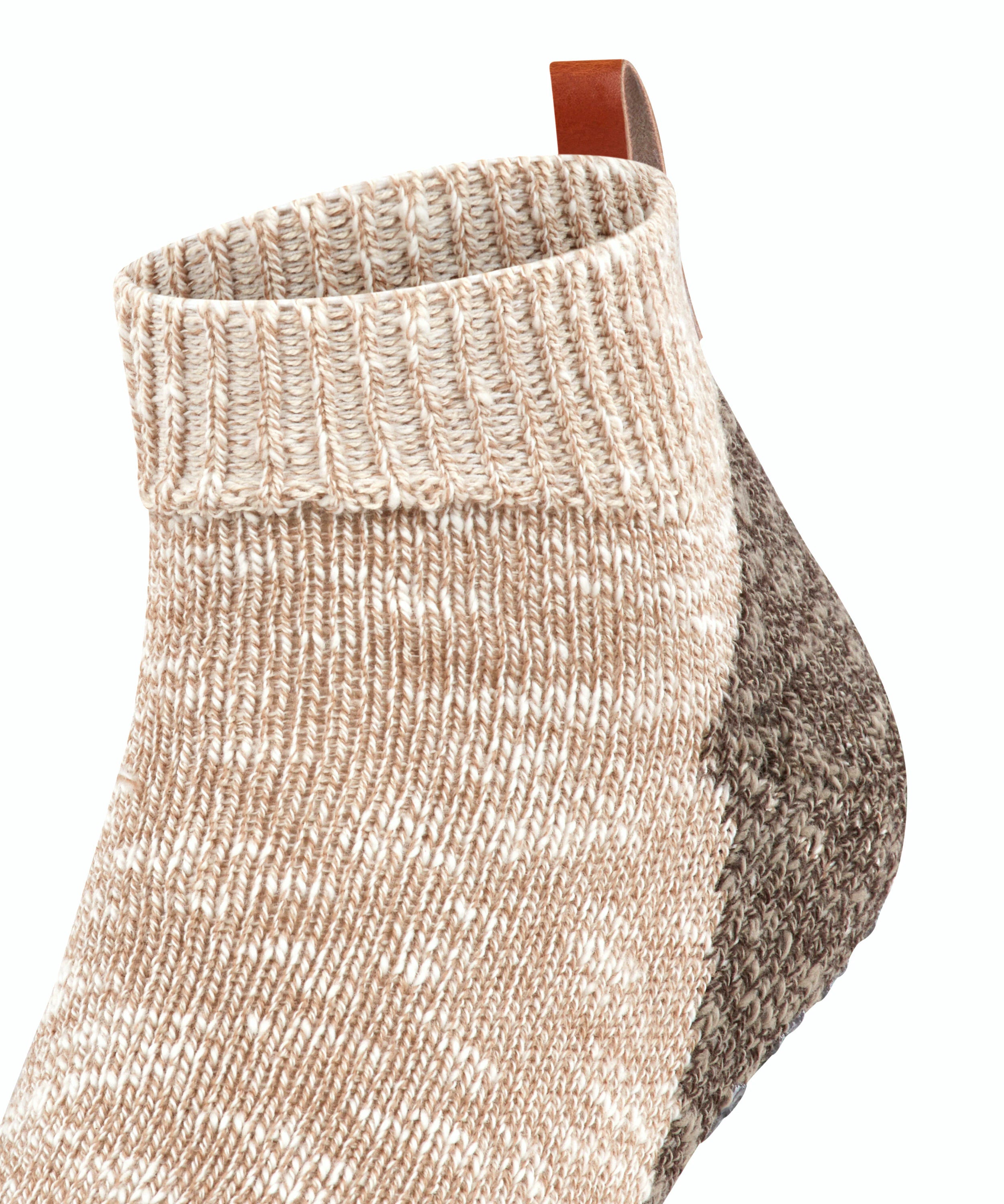 Erwachsenen-Socken, Einzelansicht, Schaftstruktur, Detailansicht