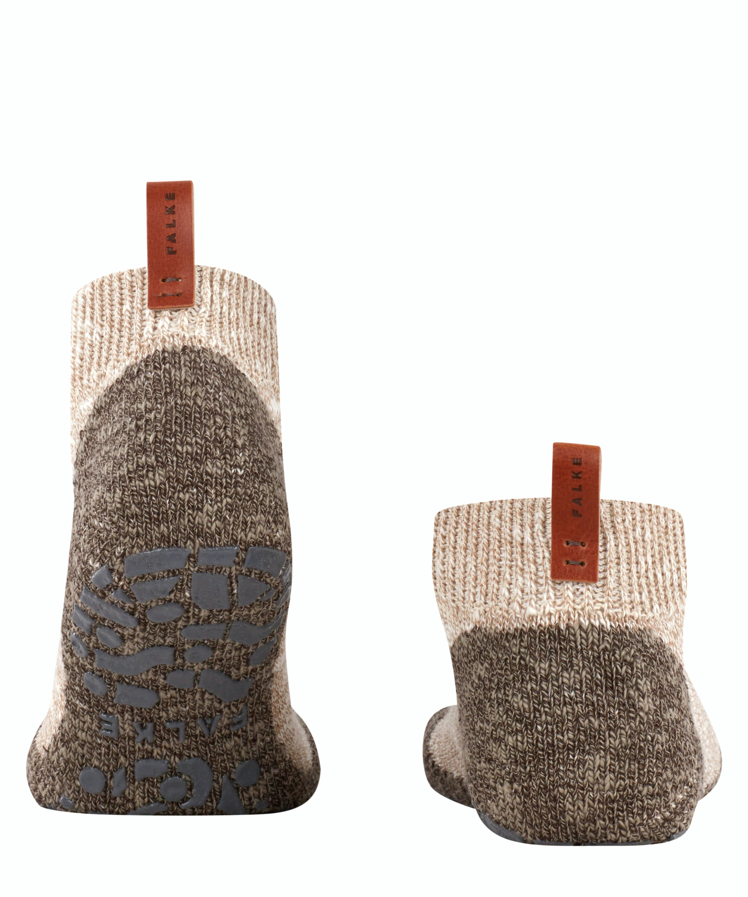Erwachsenen-Socken, Paaransicht, Rückansicht mit Fersenbereich