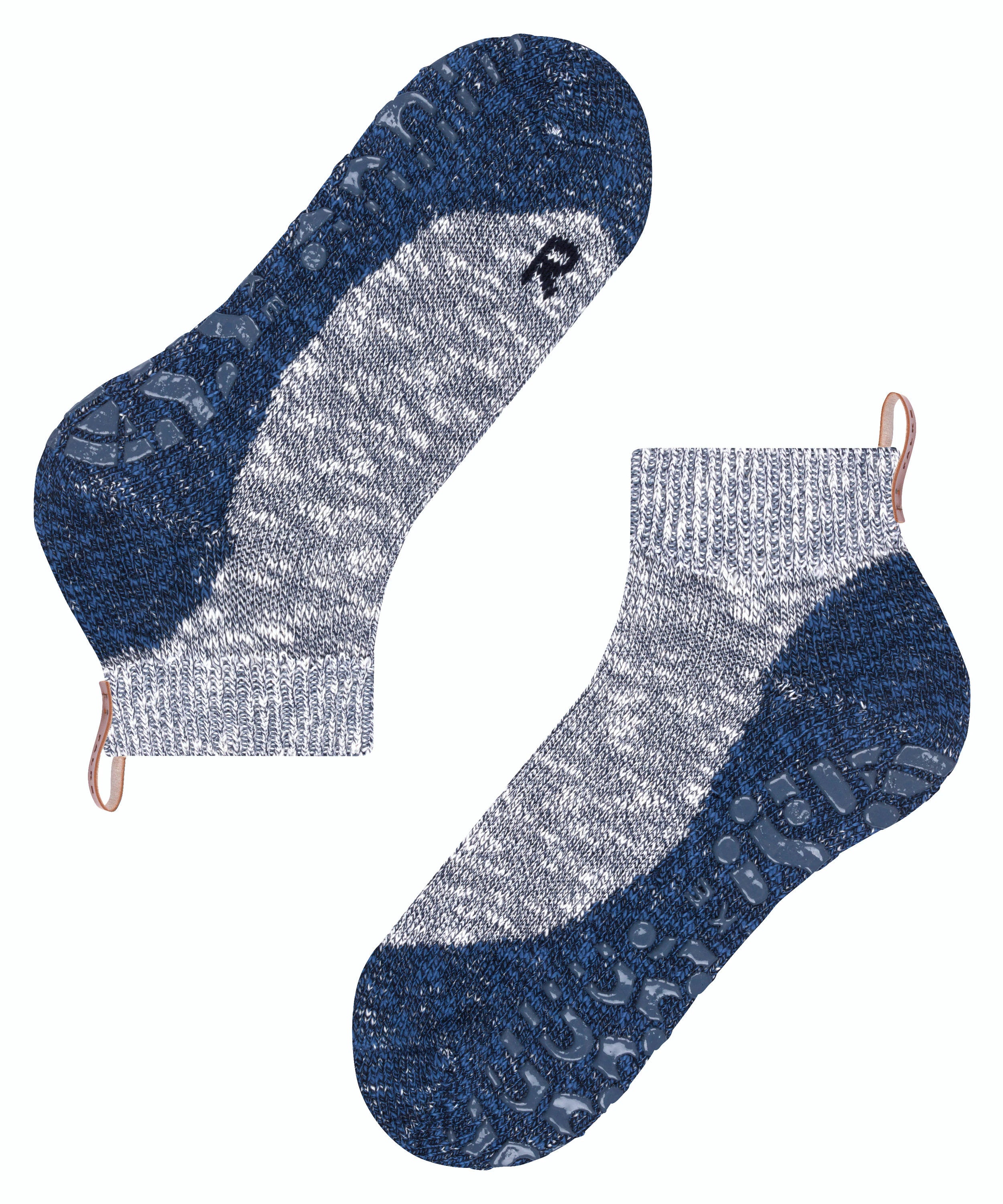 Erwachsenen-Socken, Paaransicht, Sohle sichtbar, Unteransicht