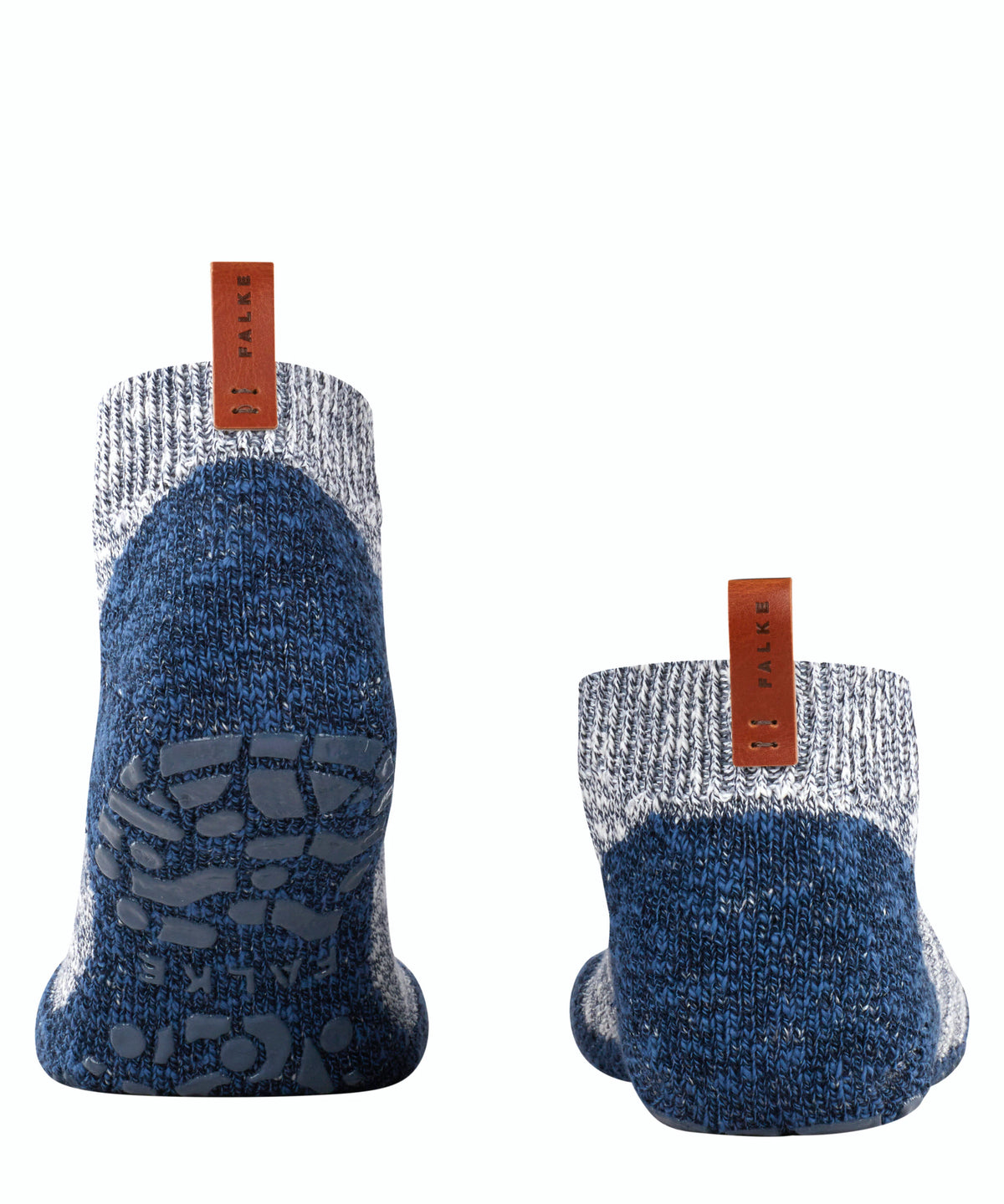 Erwachsenen-Socken, Paaransicht, Rückansicht mit Fersen- und Sohlenbereich