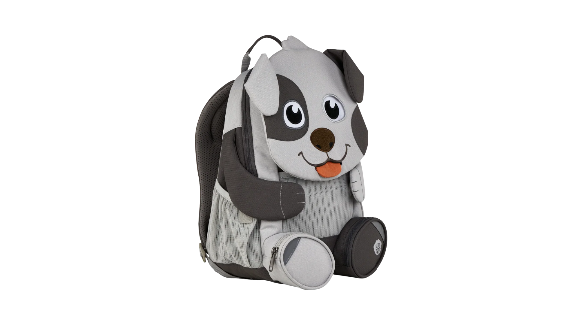 Kinderrucksack in Tierform (Hund), Seitenansicht