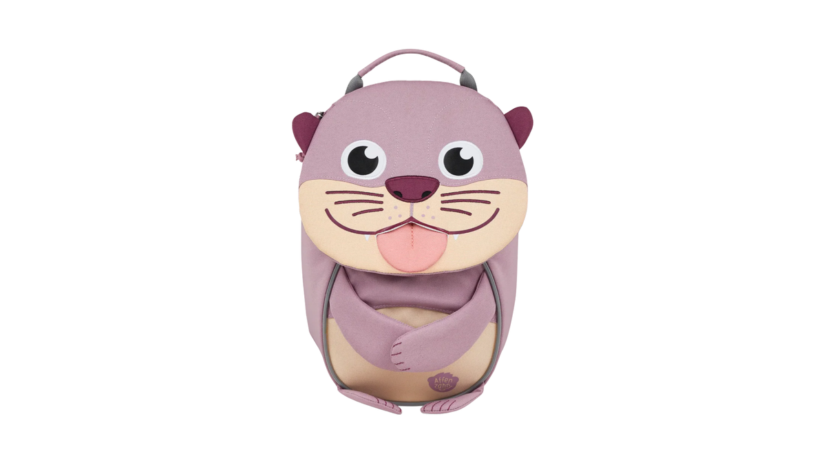 Kindergartenrucksack in Tierform (Otter), Vorderansicht