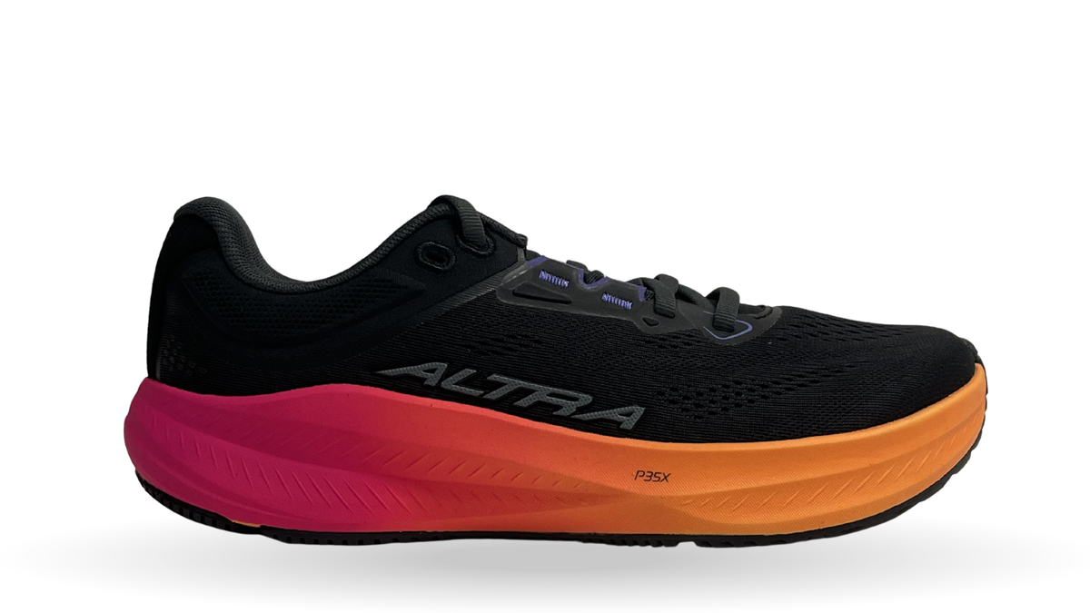 Laufschuh für Damen, Seitenansicht außen, einzelner Schuh