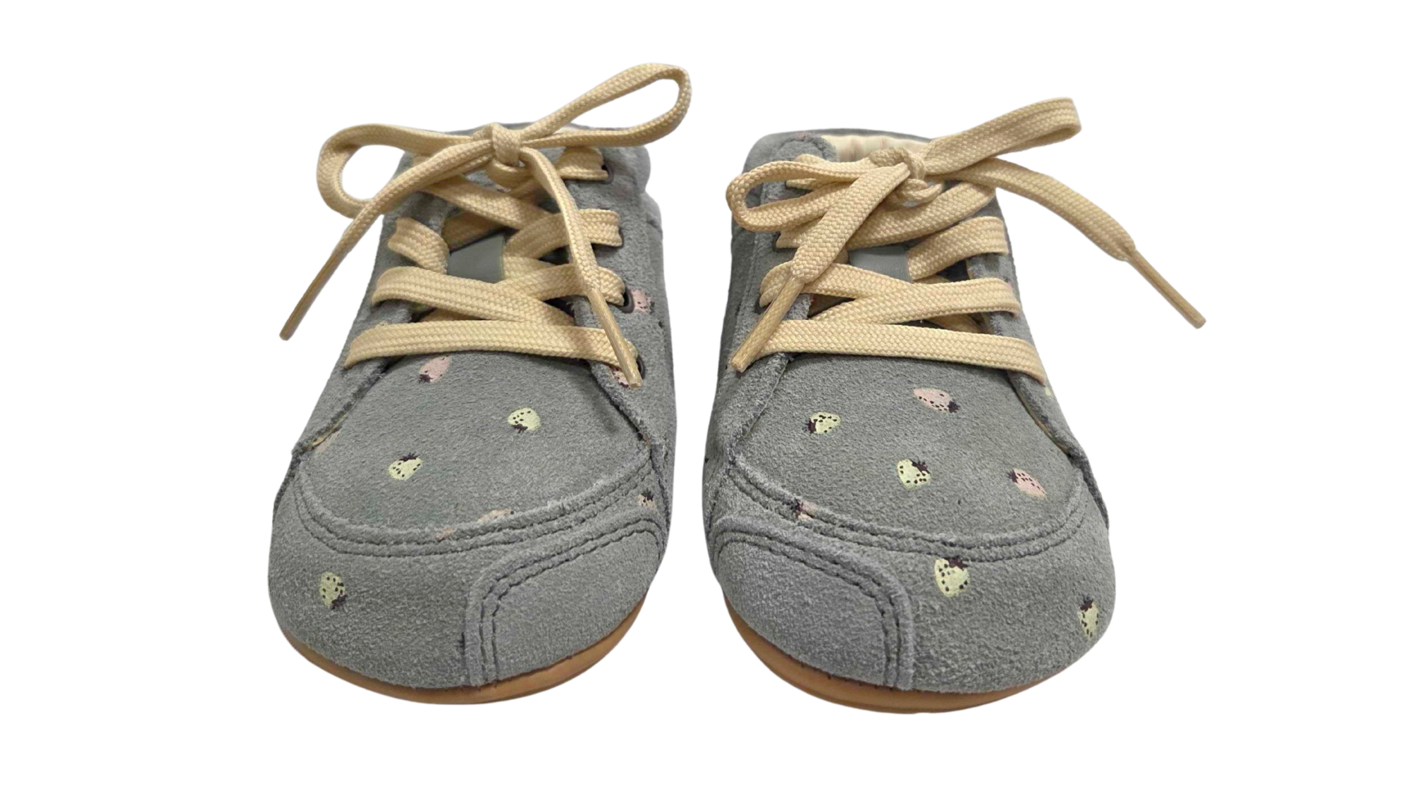 Barfußschuh mit Schnürung, breite Zehenbox, flexible Sohle, geschlossener Fersenbereich, Vorderansicht, Paar