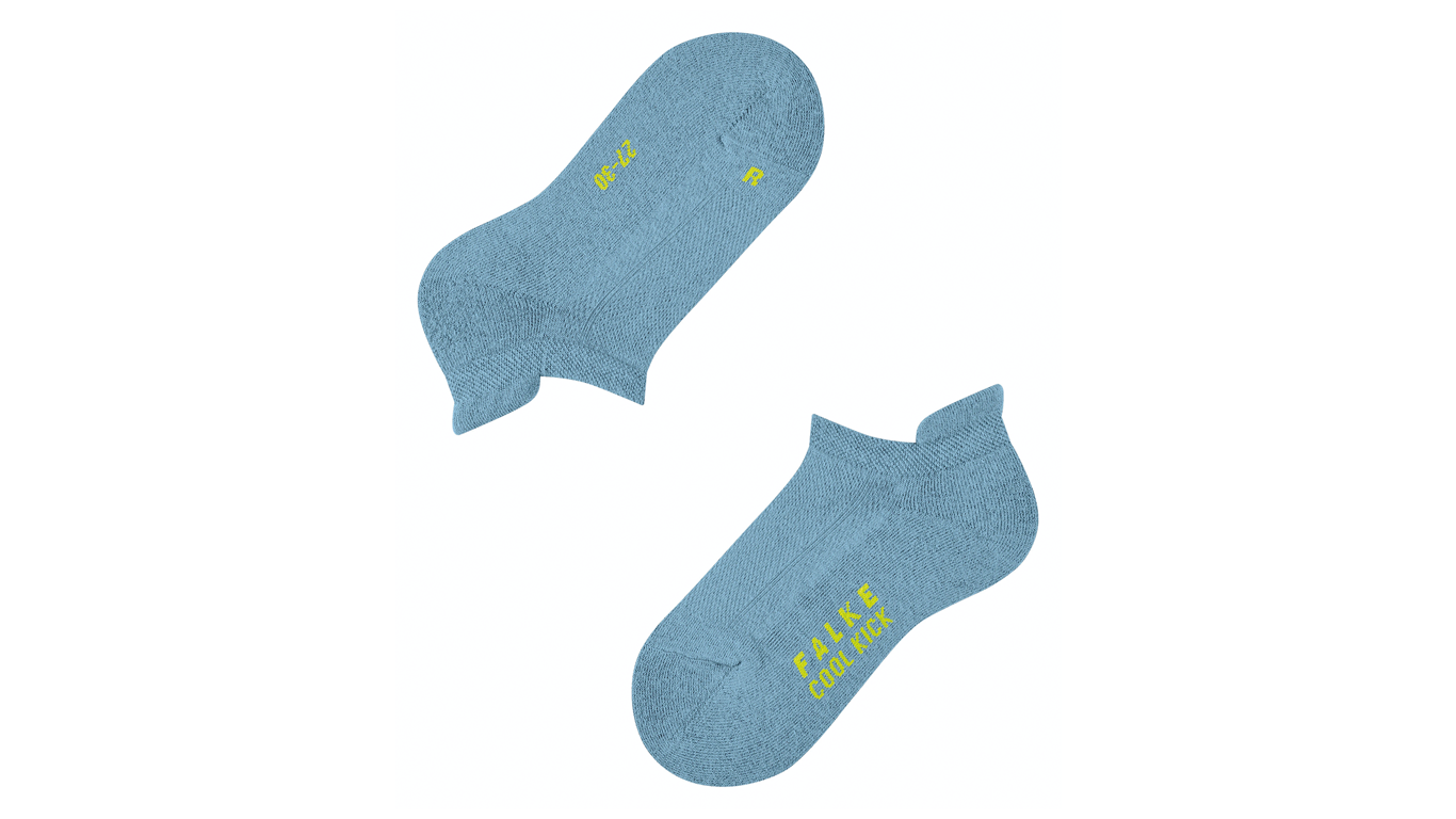 Sneaker-Socken für Kinder, Paaransicht, getrennte Zehenkonstruktion, Draufsicht