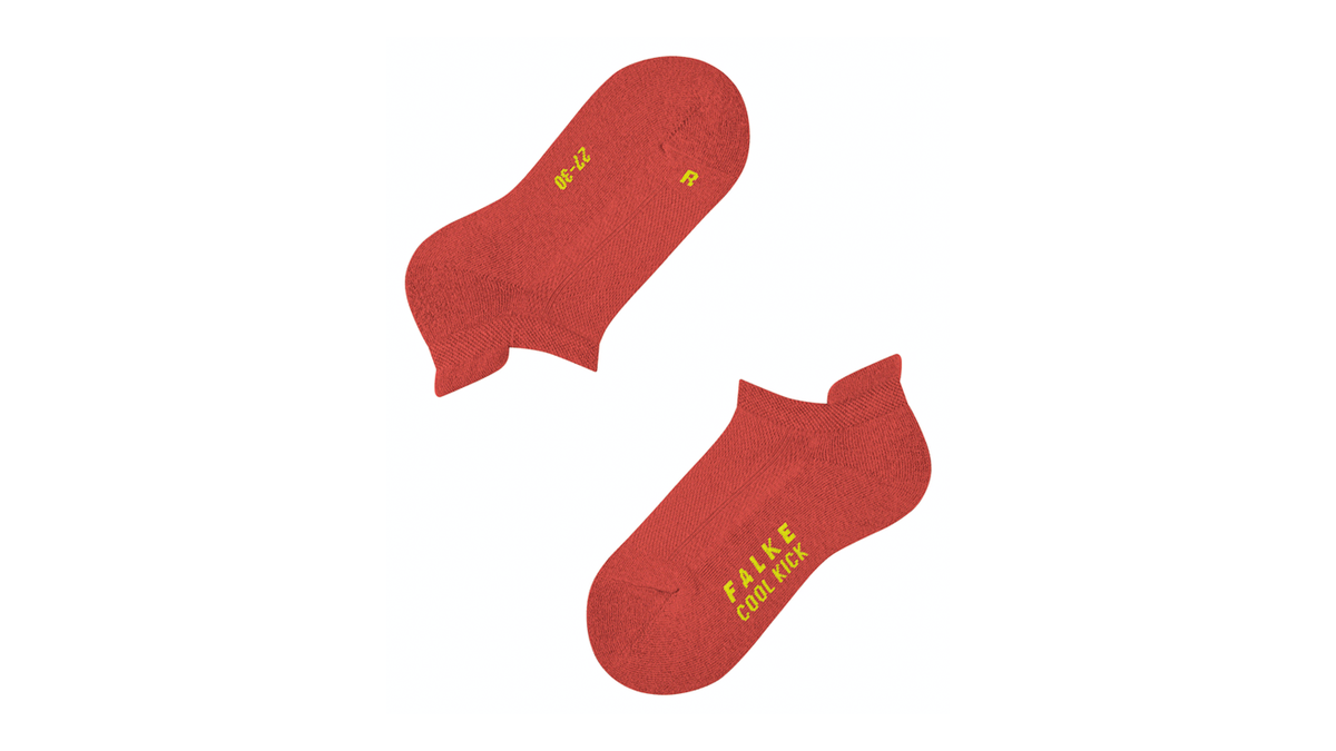 Sneaker-Socken für Kinder, Paaransicht, getrennte Zehenkonstruktion, Draufsicht