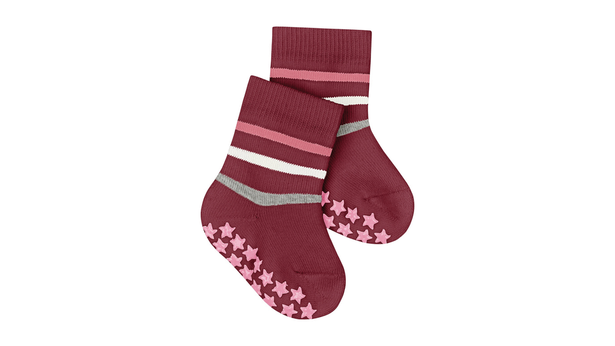 Socke als Paar mit mittelhohem Schaft, geschlossener Zehenpartie und geschlossenem Fersenbereich, Rückansicht.