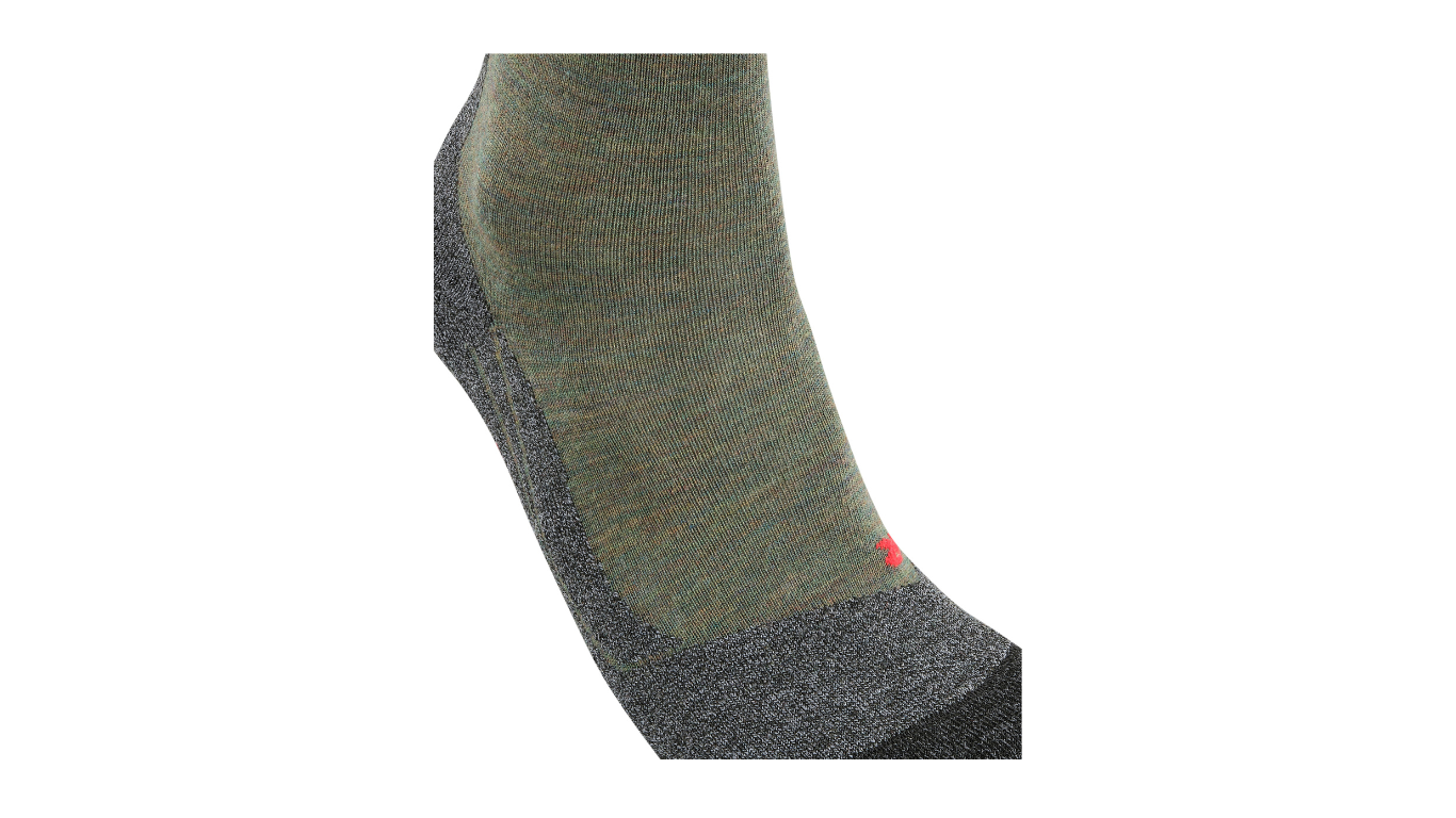 Wandersocken für Erwachsene mit mittlerem Schaft, Detailansicht.