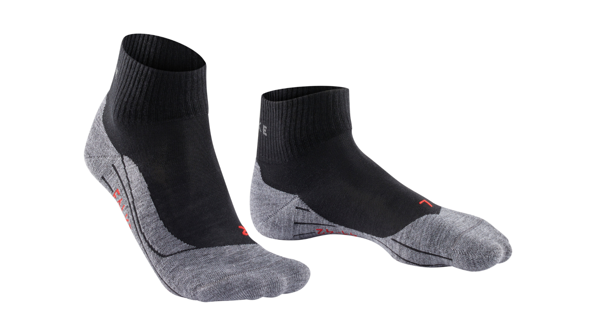 Socken als Paar, knöchelhoch, Draufsicht