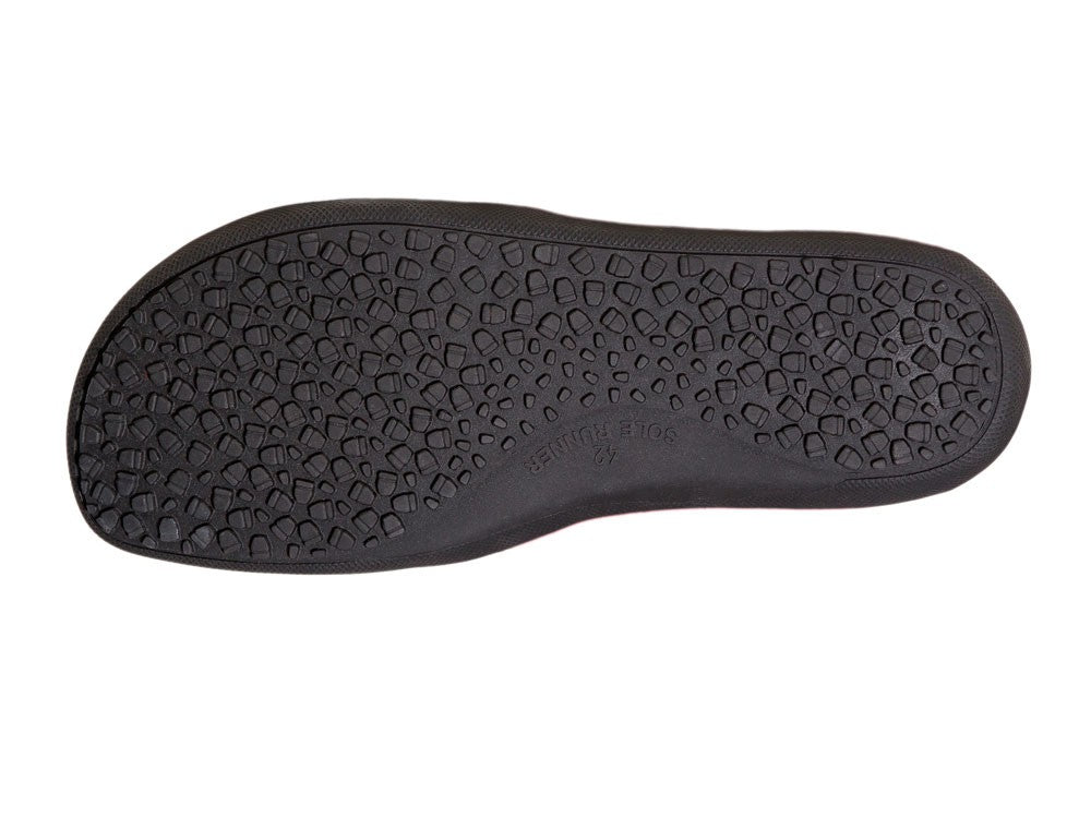 Barfußschuh, flexible Sohle, einzelner Schuh, Ansicht von unten