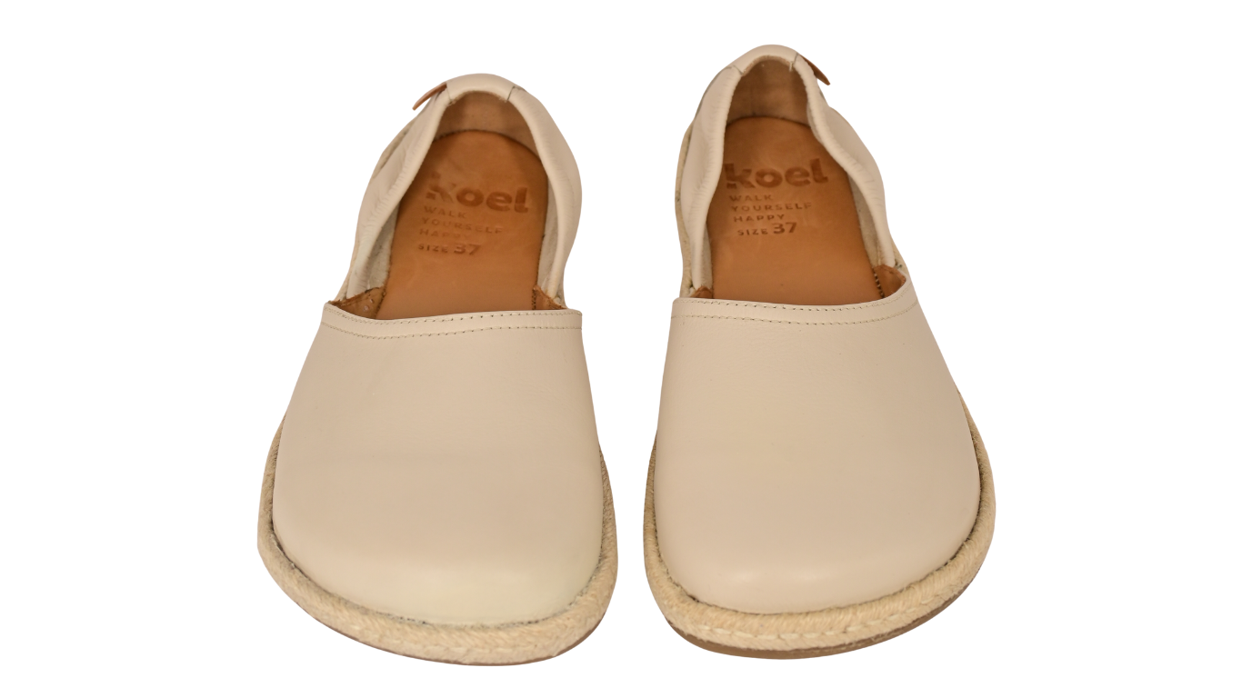 Barfußschuh für Erwachsene ohne Verschluss als Paar, Draufsicht