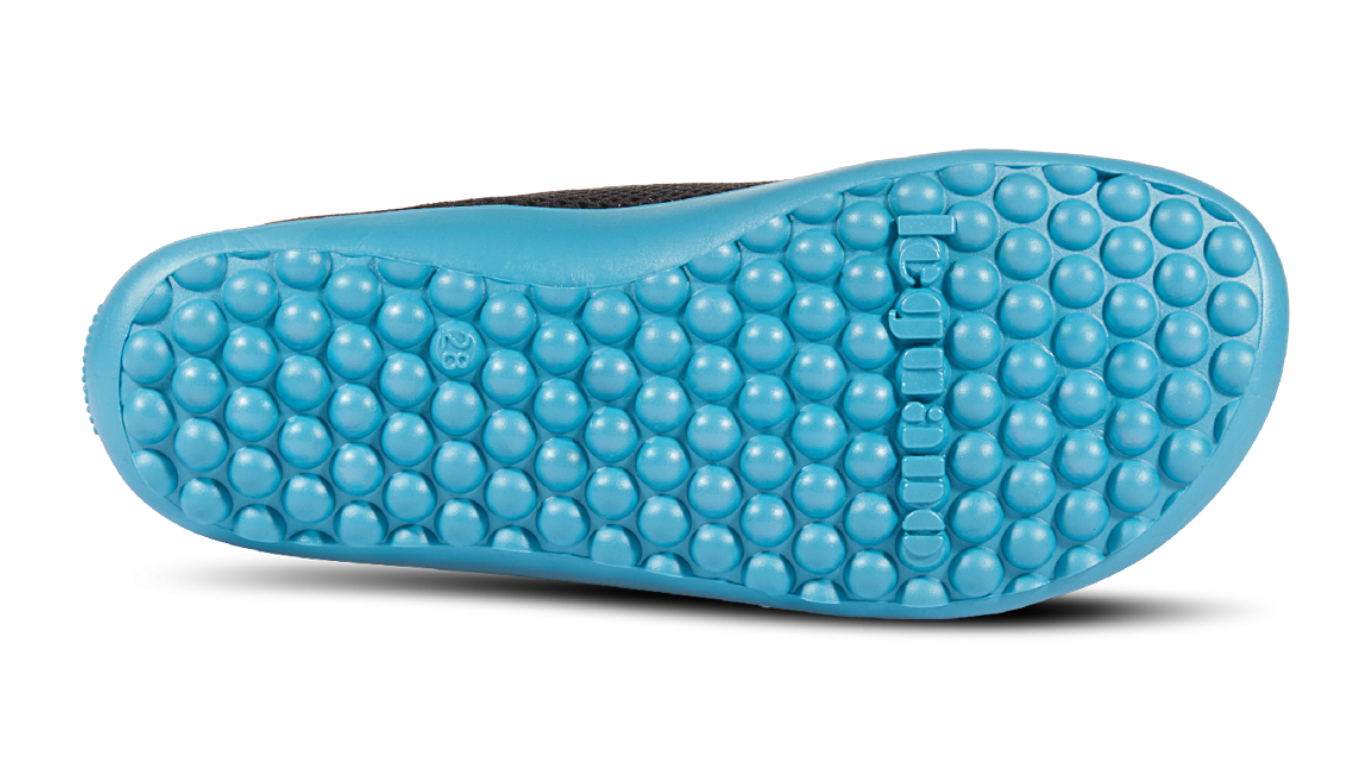 Leguanito-AKTIV-Sneaker-anthrazit-blaue-Sohle-5