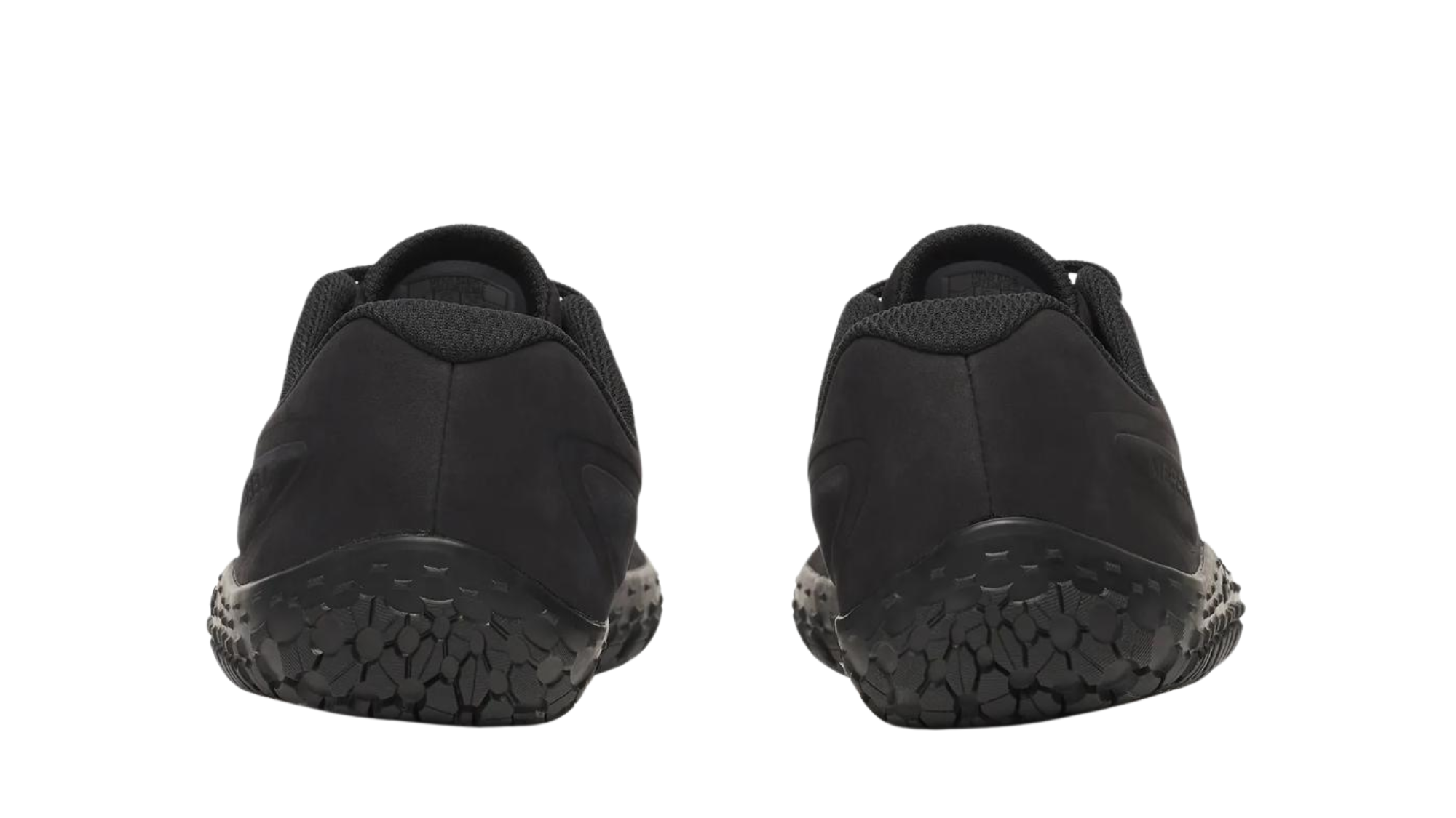 Barfußschuh für Erwachsene als Paar mit geschlossener Ferse, Rückansicht