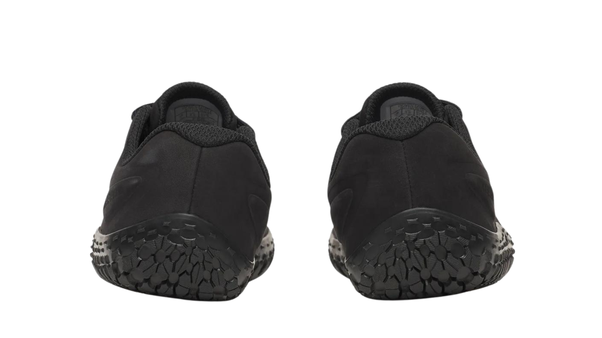 Barfußschuh für Erwachsene als Paar mit geschlossener Ferse, Rückansicht