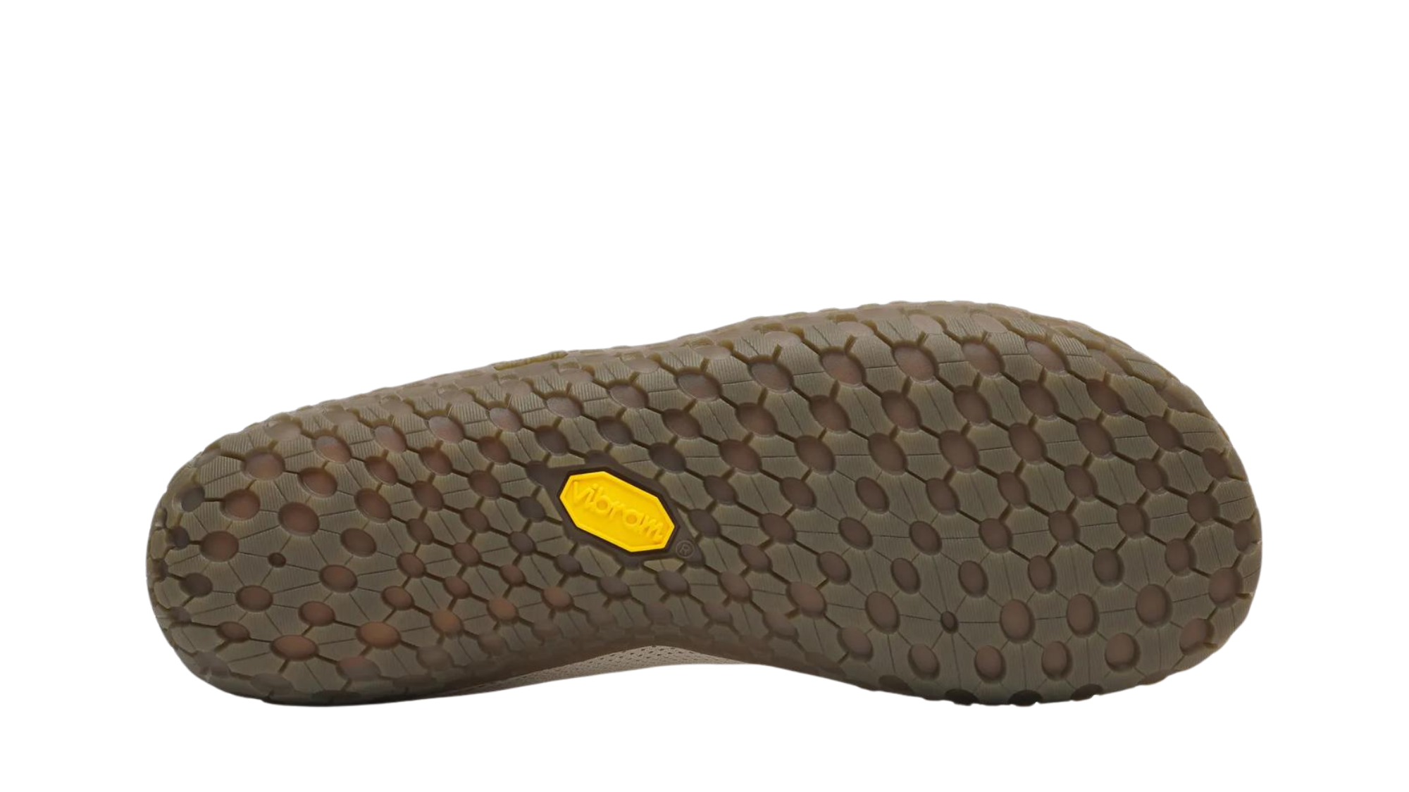Barfußschuh für Erwachsene mit profilierter Sohle, Ansicht von unten
