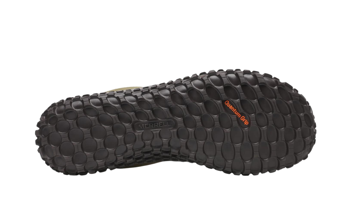 Barfußwanderhalbschuh für Erwachsene mit profilierter Sohle, Ansicht von unten