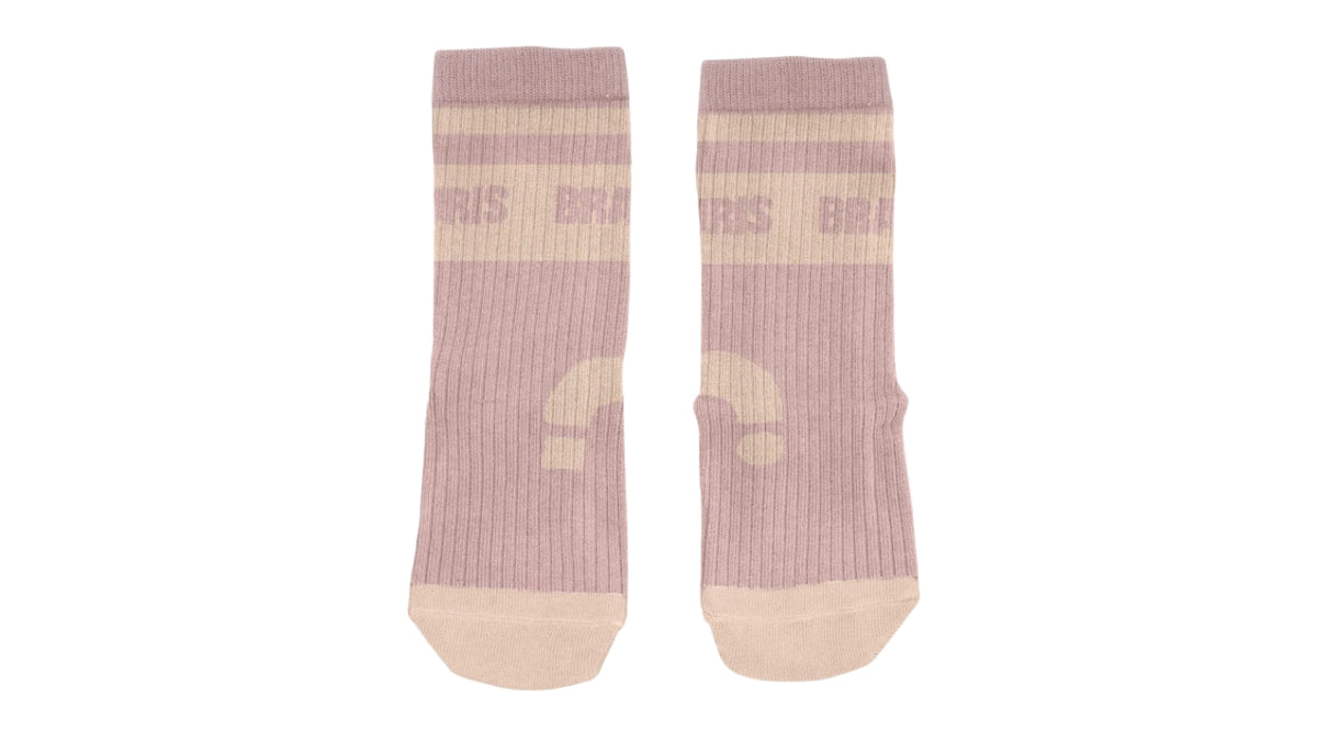 Socken für Kinder, Draufsicht, Paaransicht, gerippter Schaft, elastischer Bund, verstärkter Zehen- und Fersenbereich