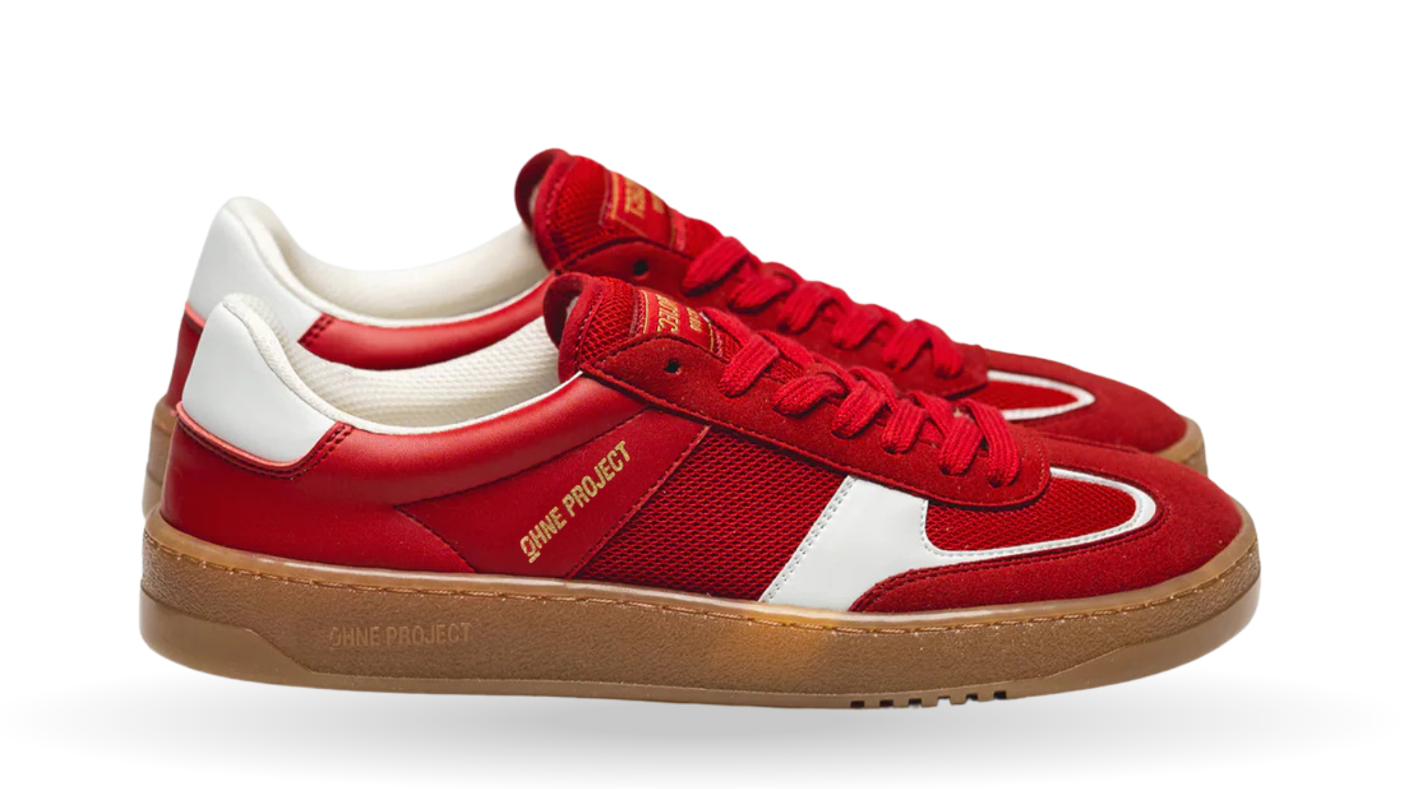 Barfußschuh für Erwachsene, Paaransicht, geschlossene Zehenpartie, geschlossener Fersenbereich, Schnürung, textile Einsätze im Seitenbereich, flache Sohle, Seitenansicht außen
